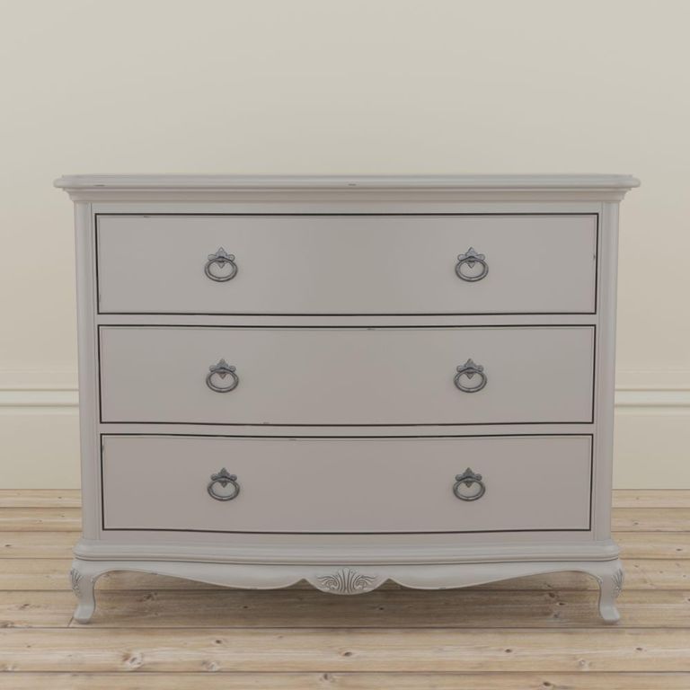 Etienne Chest - 3 Drawer - Grey