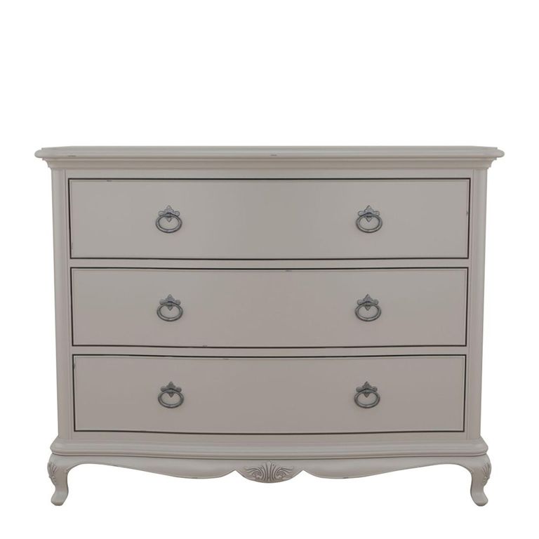 Etienne Chest - 3 Drawer - Grey