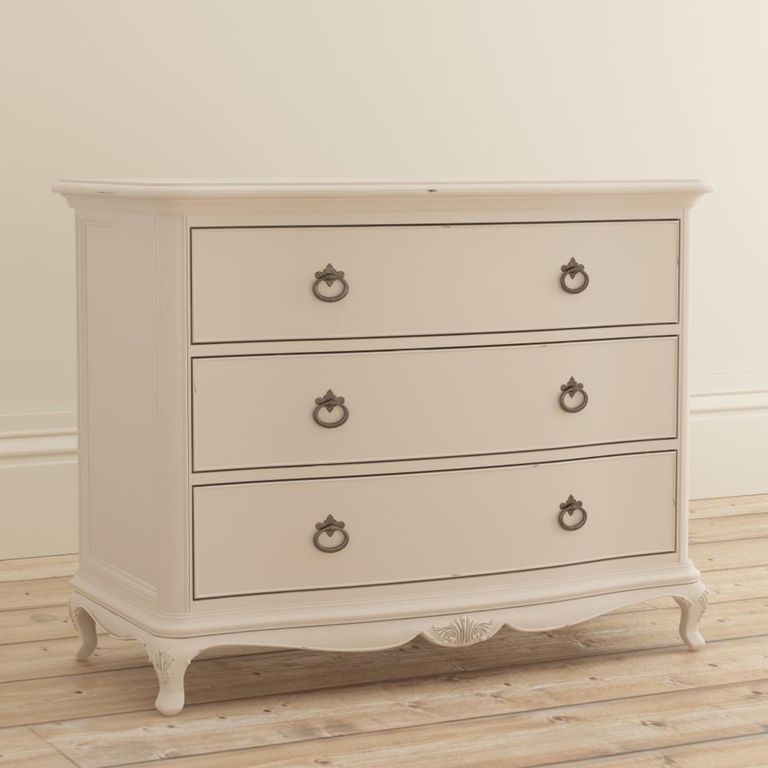Ivory Chest - 3 Drawer