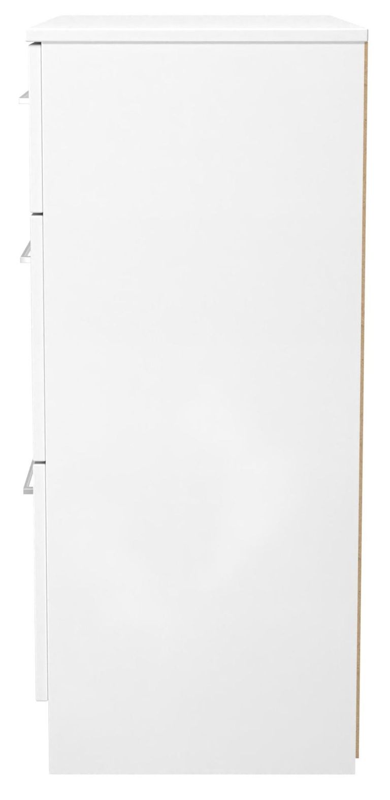 Worcester White 3 Drawer Deep Chest