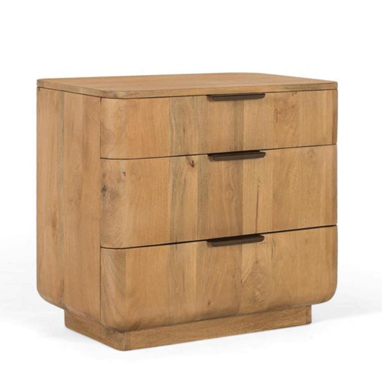 Wrenley Chest - 3 Drawer - Natural - Mango Wood