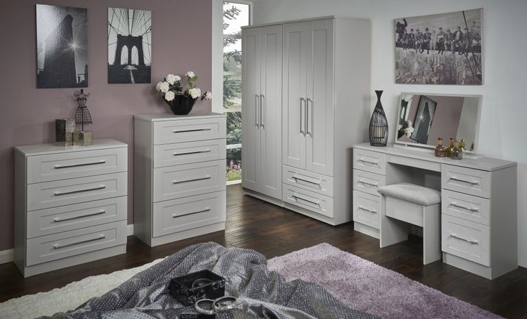 York Cashmere 4 Drawer Chest