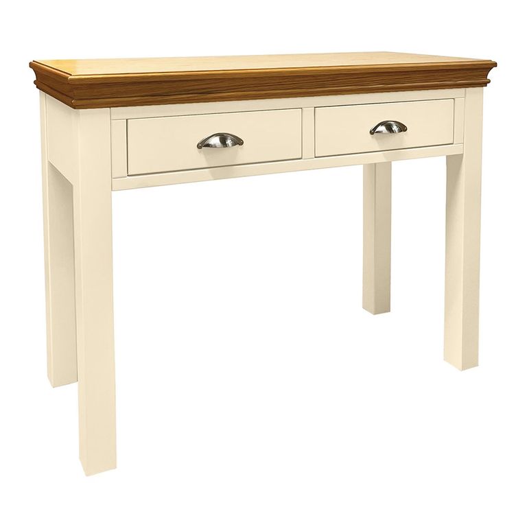 Versailles Dressing Table - 2 Drawer - Ivory Painted