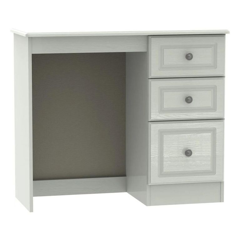 Pembroke Cashmere 3 Drawer Single Dressing Table