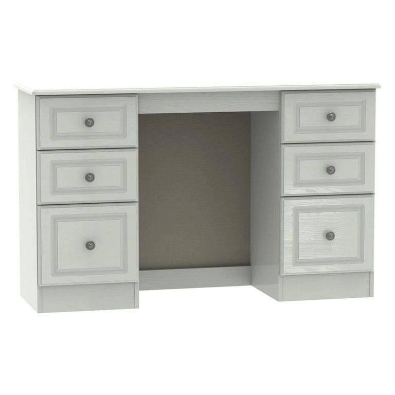 Pembroke Cashmere 6 Drawer Double Dressing Table