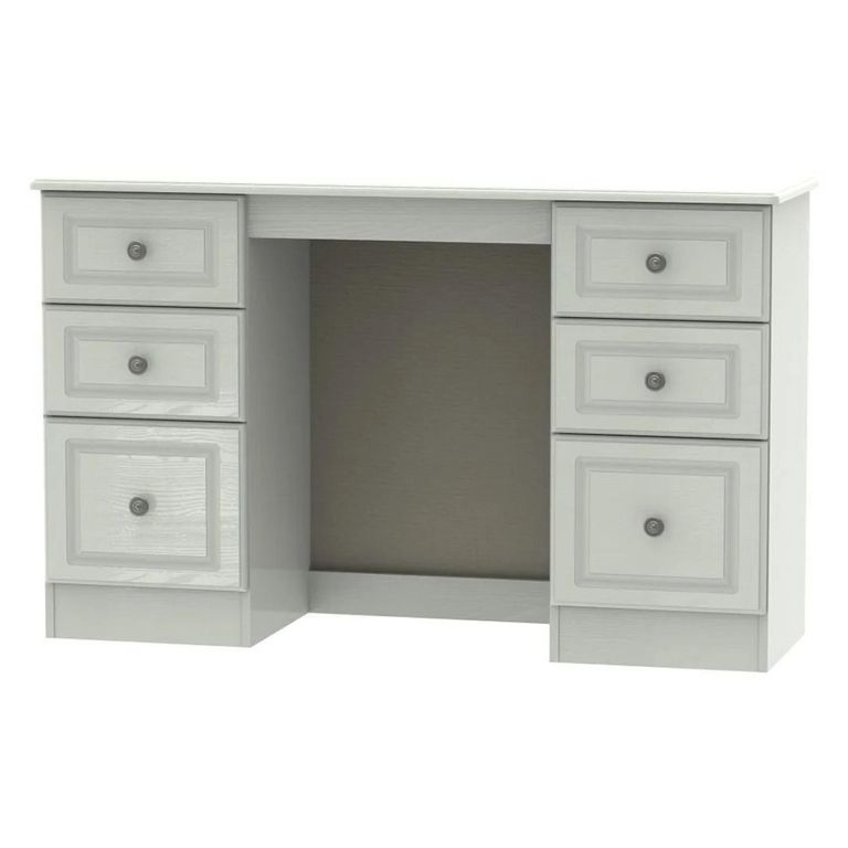 Pembroke Cashmere 6 Drawer Double Dressing Table