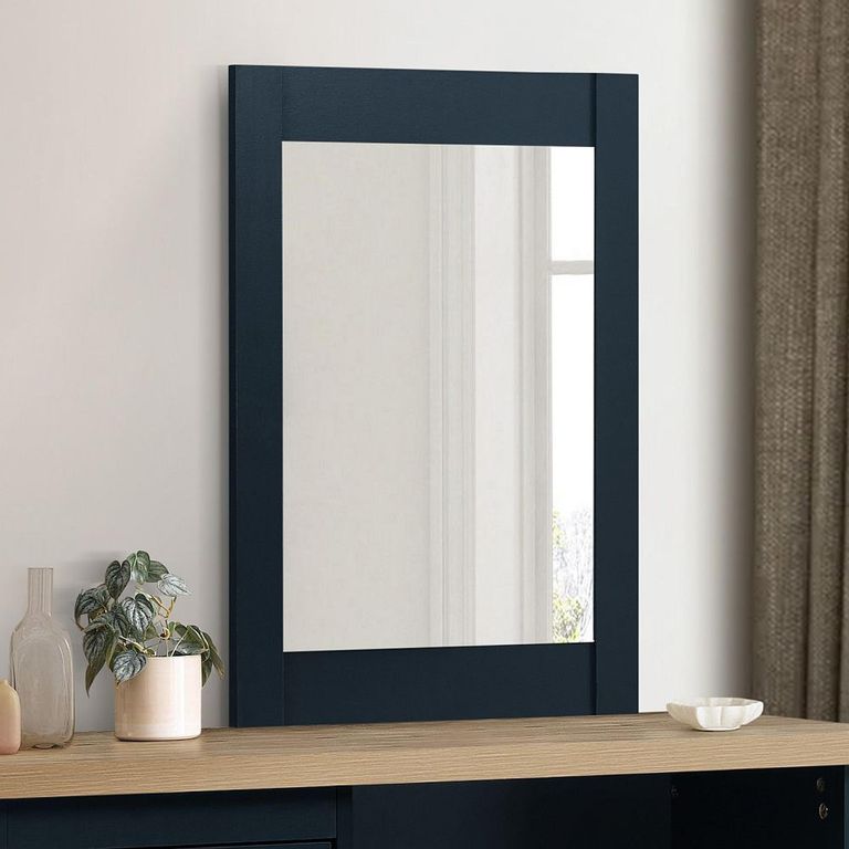 Highgate Dressing Set - 3 Drawer - Navy Blue Painted