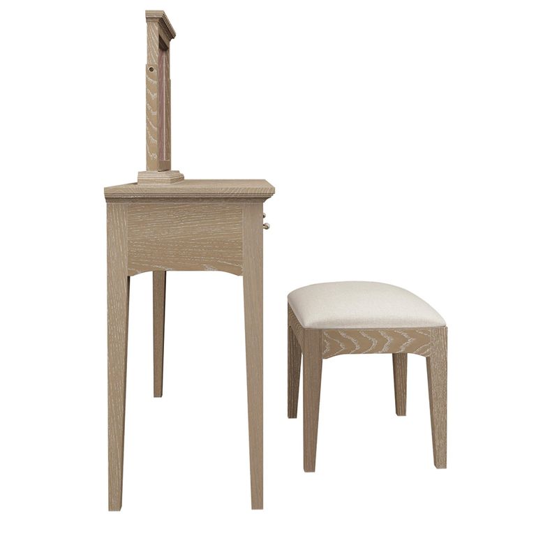 Ennis Dressing Set - 2 Drawer - Natural Matt Lacquered