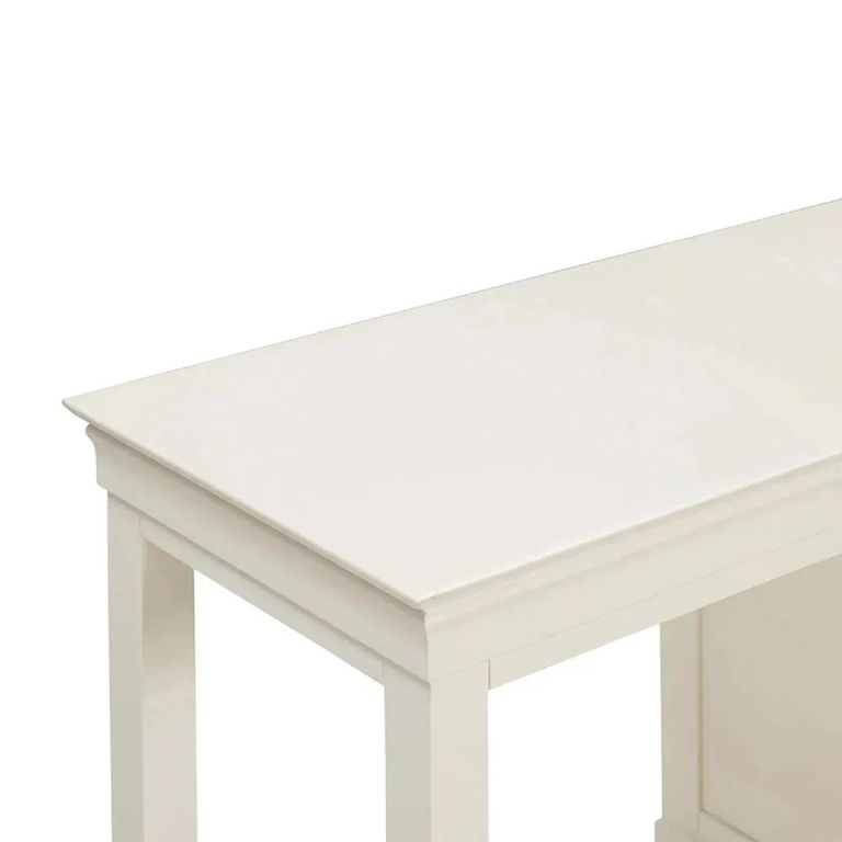 Paisley Dressing Table - 3 Drawer - Cream Painted