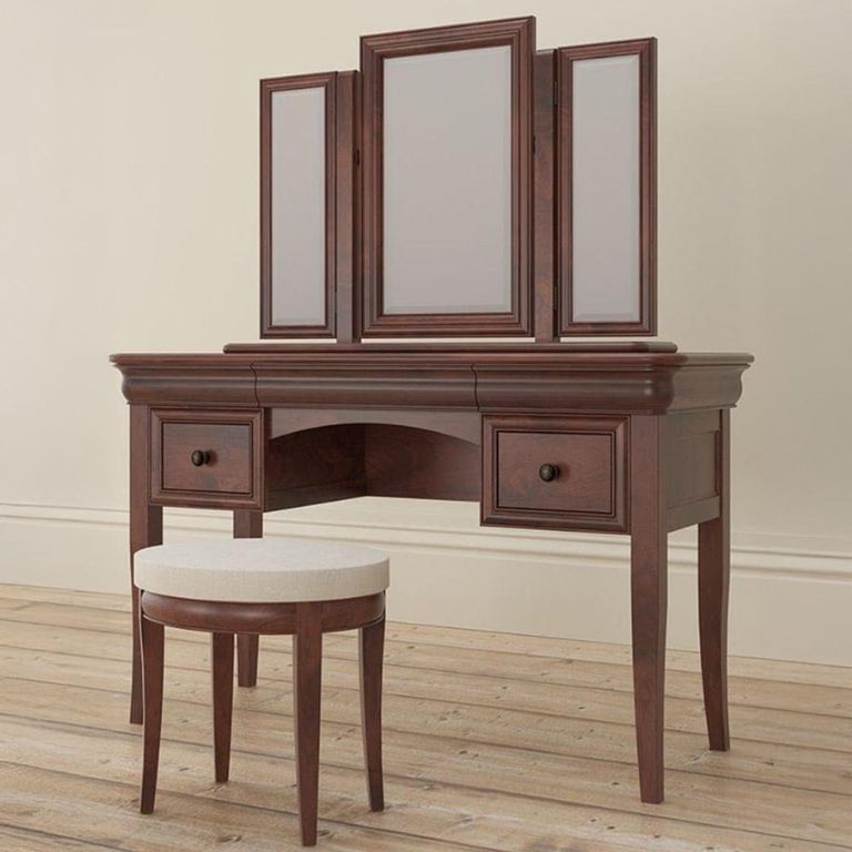 Antoinette Dressing Table Set - Cherrywood