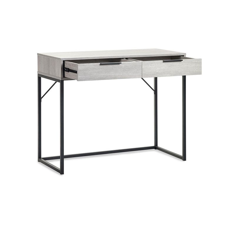 Bali Grey Oak Dressing Table - 2 Drawer