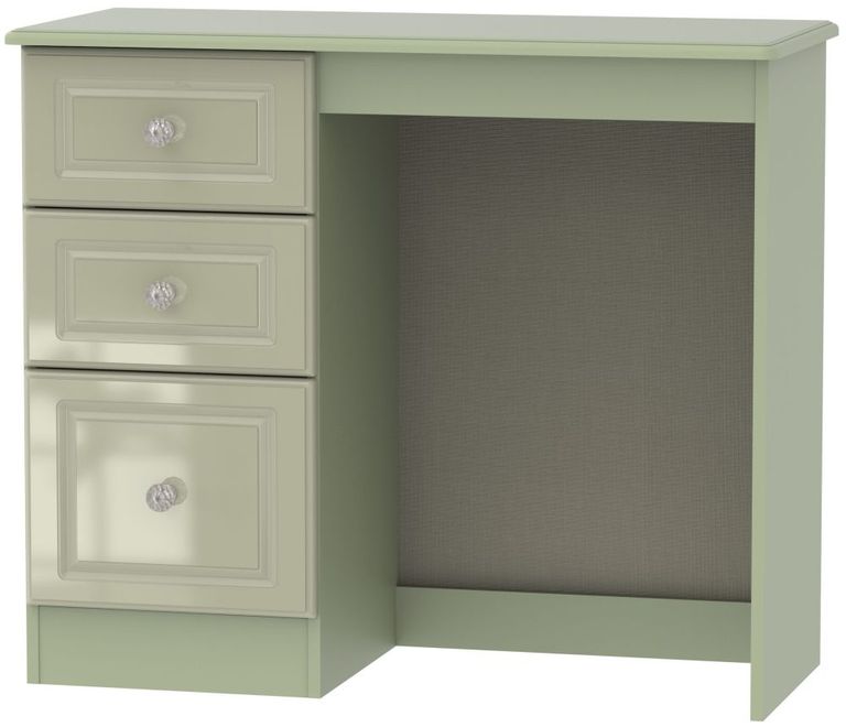 Balmoral Mushroom 3 Drawer Single Dressing Table