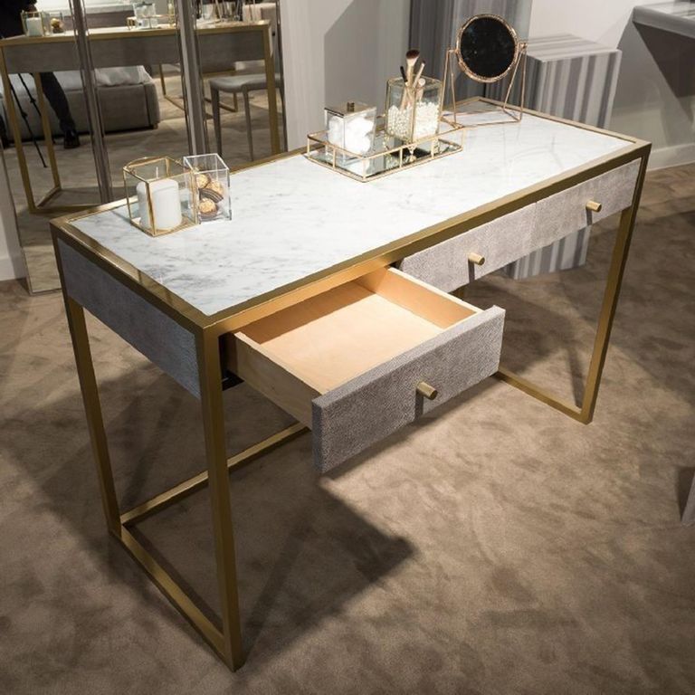 Billy Dressing Table - Marble - Variation Available