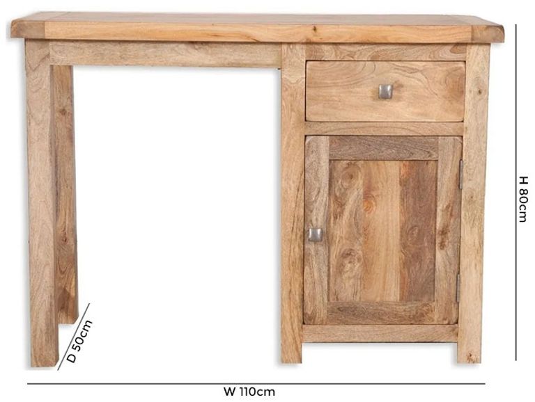 Bombay Solid Mango Wood Dressing Table