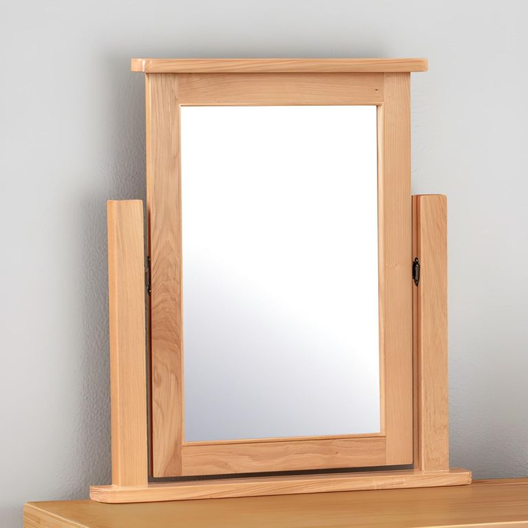 Clarion Dressing Set - 3 Drawer - Oak