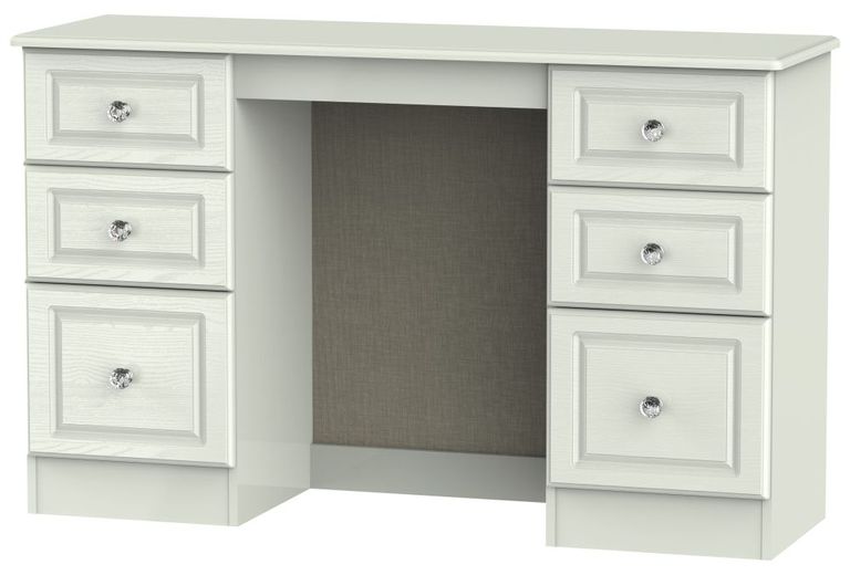 Crystal Cashmere 6 Drawer Double Dressing Table