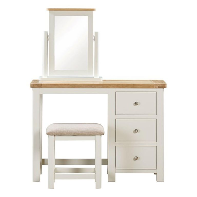 Hayley Dressing Set - Oak and White