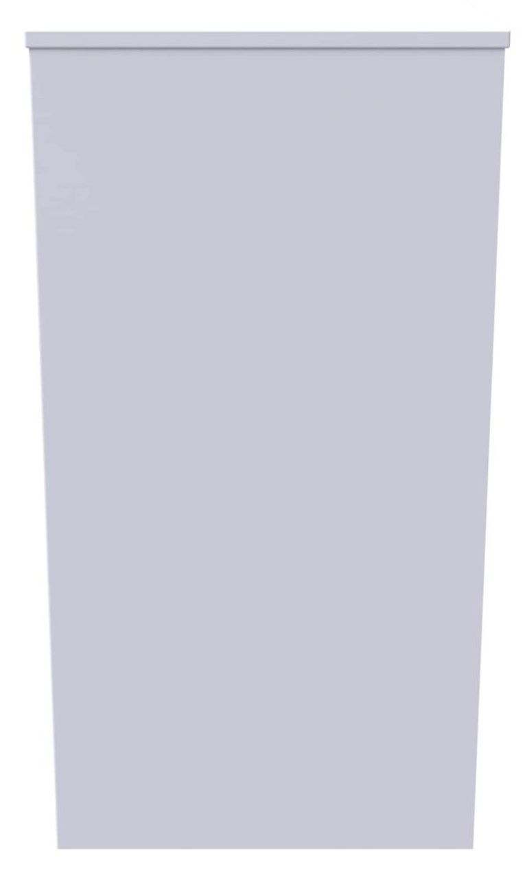 Las Vegas White and Green 3 Drawer Single Dressing Table