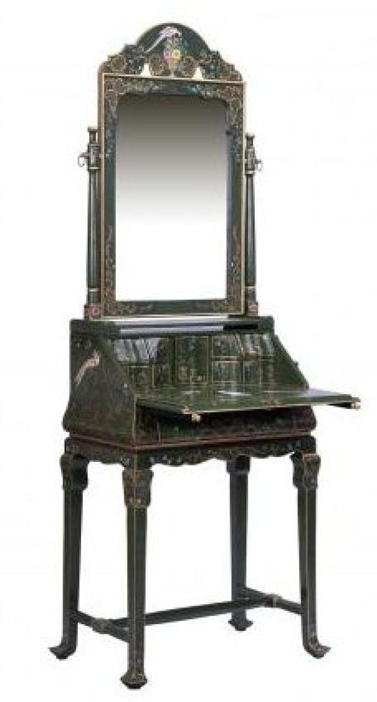 Meerut Green Fountain Design Dressing Table with Mirror