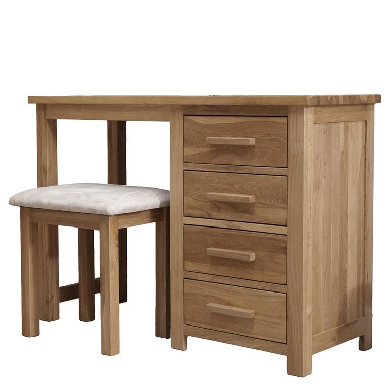 Opus Dressing Set - 4 Drawer - Oak