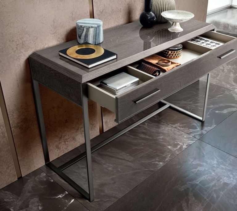 Elite Dressing Table - 1 Drawer - Silver Birch