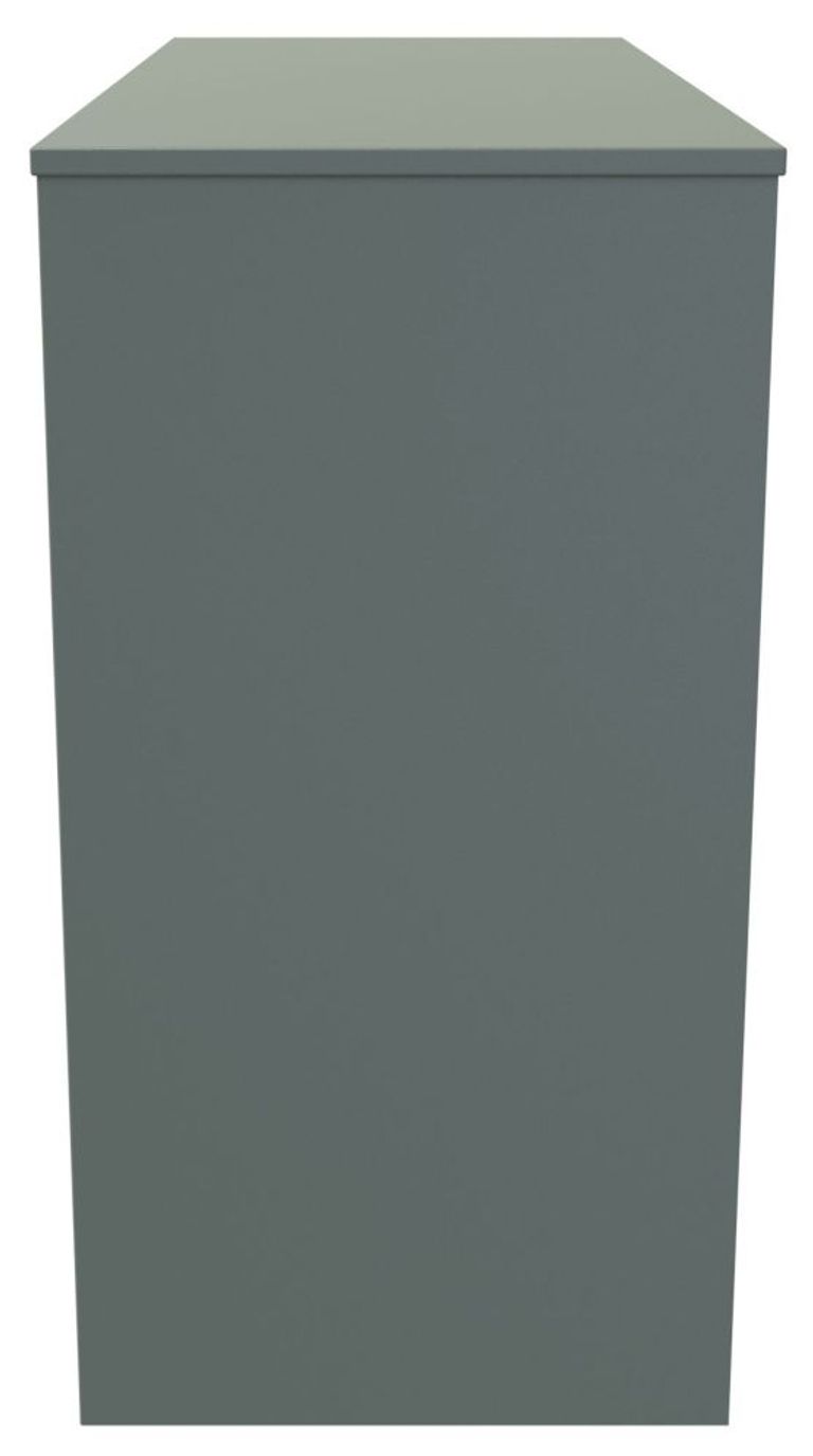 Nashville Green 3 Drawer Single Dressing Table