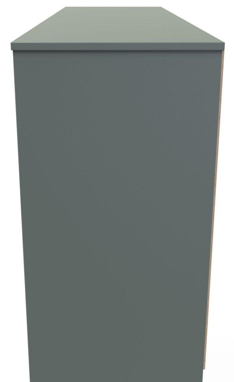 Nashville Green 6 Drawer Double Dressing Table