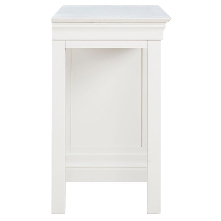 Paisley White Painted 3 Drawer Dressing Table
