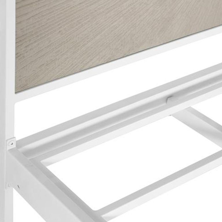 Avrameni Headboard - Beige and White Metal - 150cm