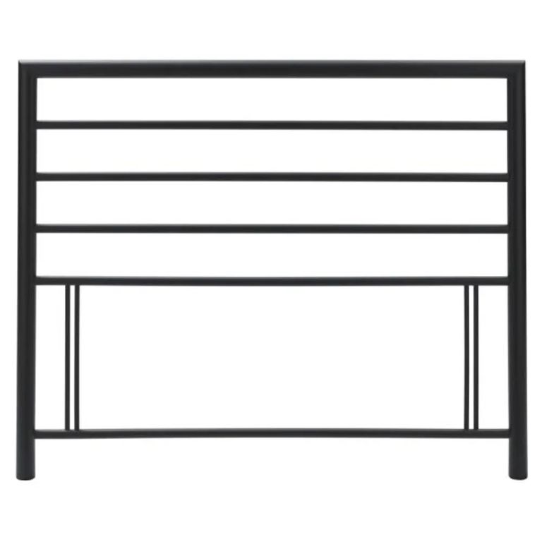 Urban Matt Black Metal Headboard - 4ft Small Double