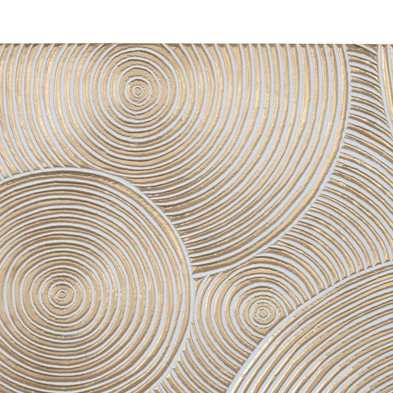 Etulia Decorative Panel - Gold - Square - 90cm