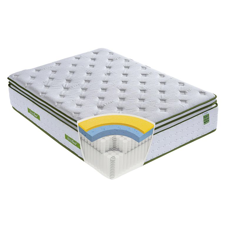 SleepSoul Space Orthopaedic Mattress - 2000 Pocket Sprung - Sizes Available