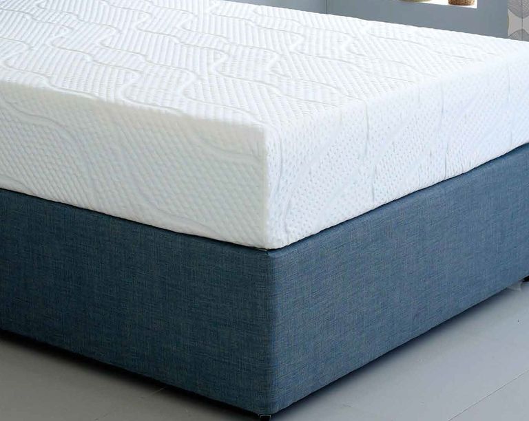 Hybrid Cool Blue 17.5cm Reflex Memory Foam Rolled Up Mattress