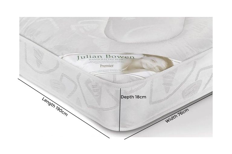 Premier Spring Mattress - Quilted - Sizes Available