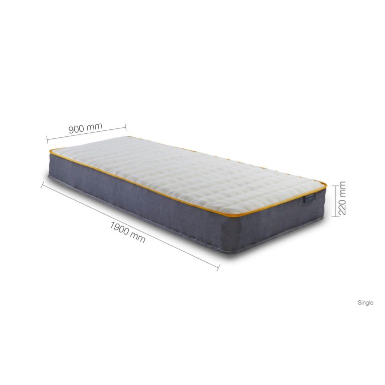 Sleepsoul Balance Memory Foam Mattress - 800 Pocket Sprung - Sizes Available