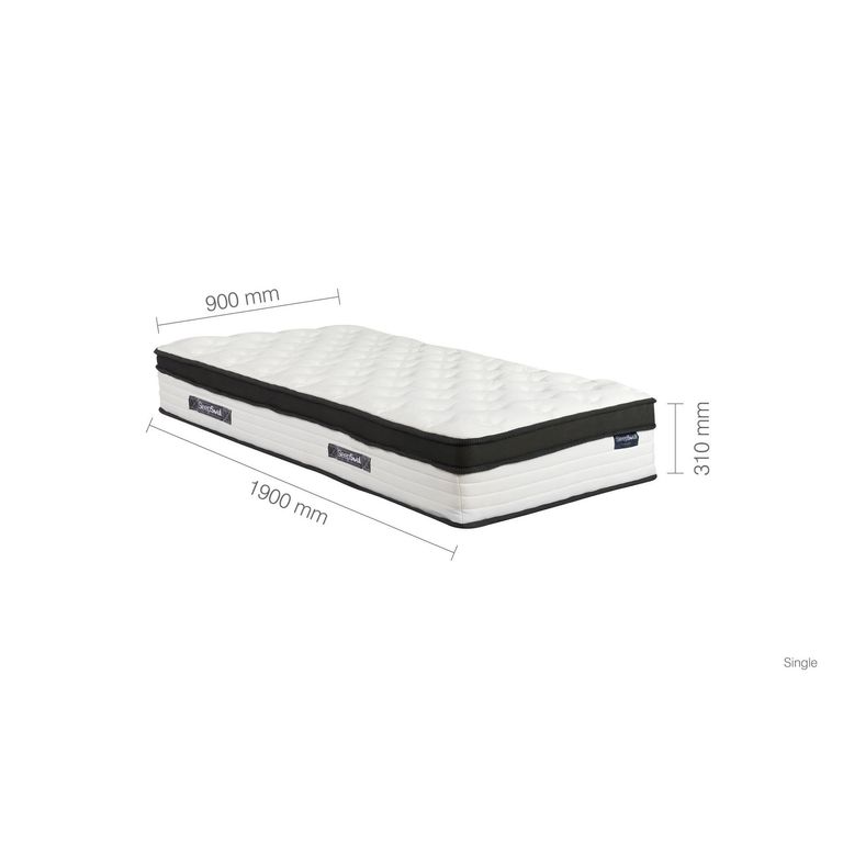 Sleepsoul Cloud Hybrid Mattress - 800 Pocket Sprung - Sizes Available