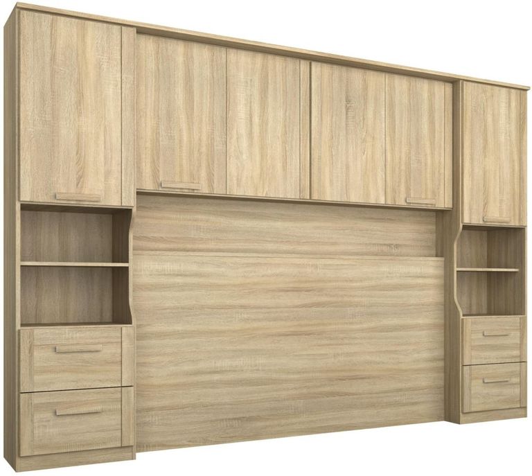 Rauch Rivera Sonoma Oak Overbed Unit - Variation Available