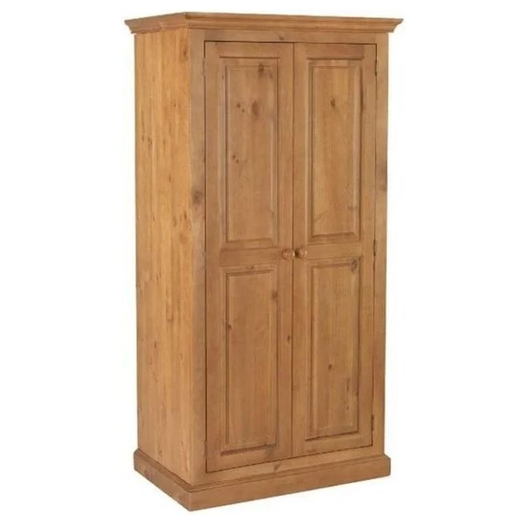 Henbury Pine 2 Door Plain Wardrobe