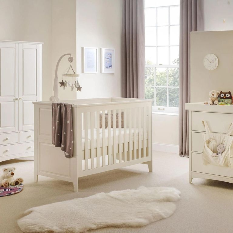 Cameo Double Wardrobe - 2 Door - 3 Drawer - White