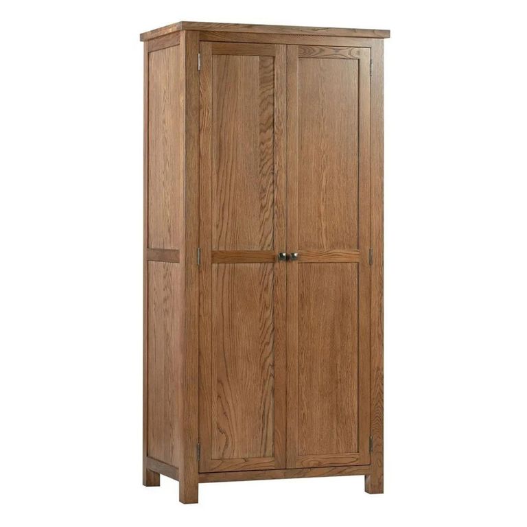 Original Wardrobe - 2 Door - Rustic Oak