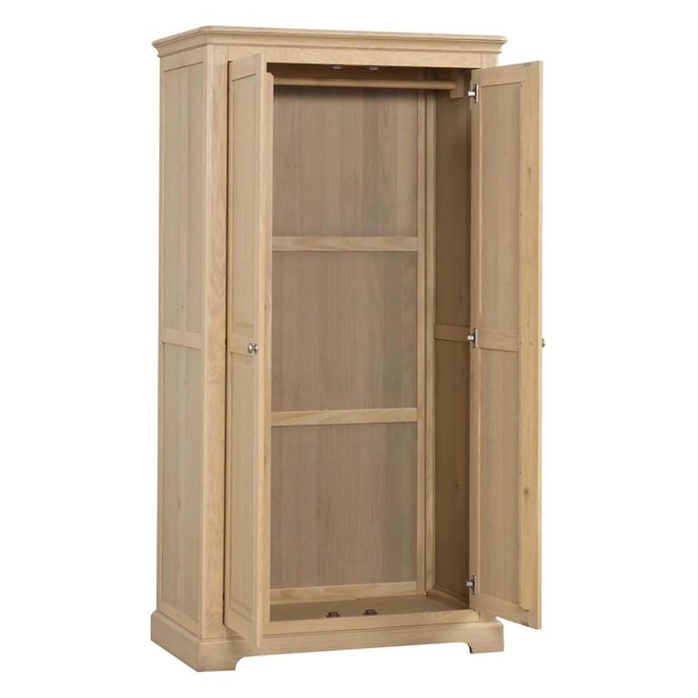 Cromwell Wardrobe - 2 Door - Oak