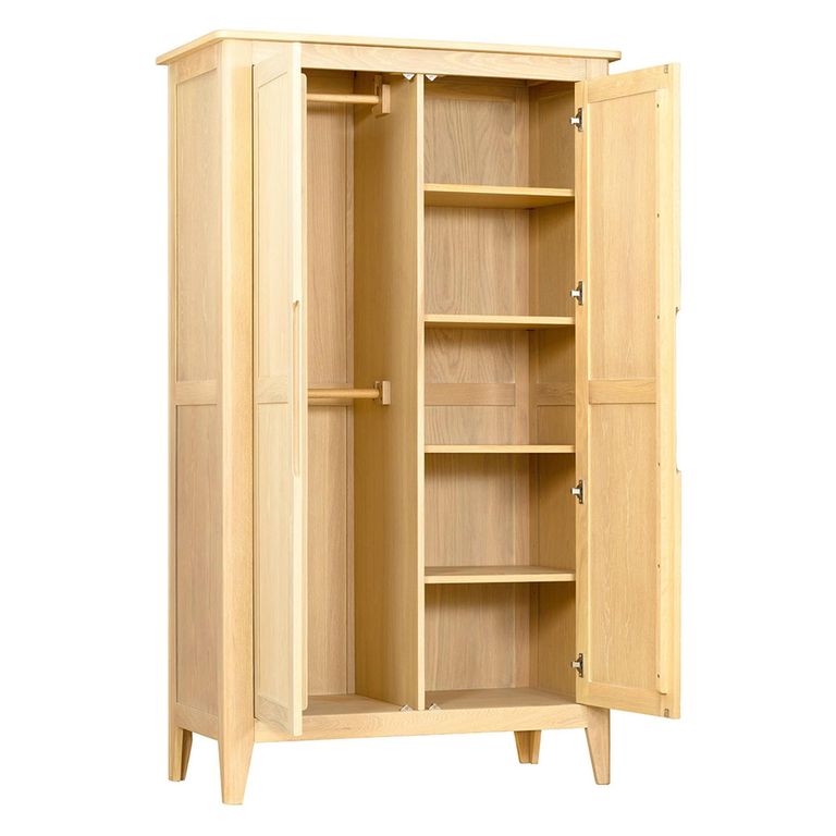 Twyford Wardrobe - 2 Door - Oak