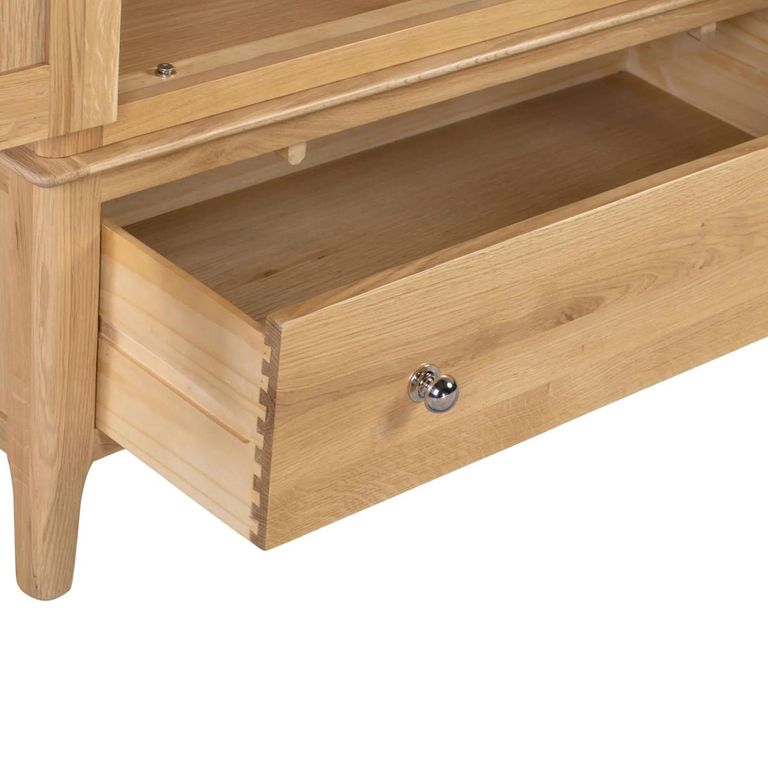 Cotswold Double Wardrobe - 2 Door - 1 Drawer - Oak