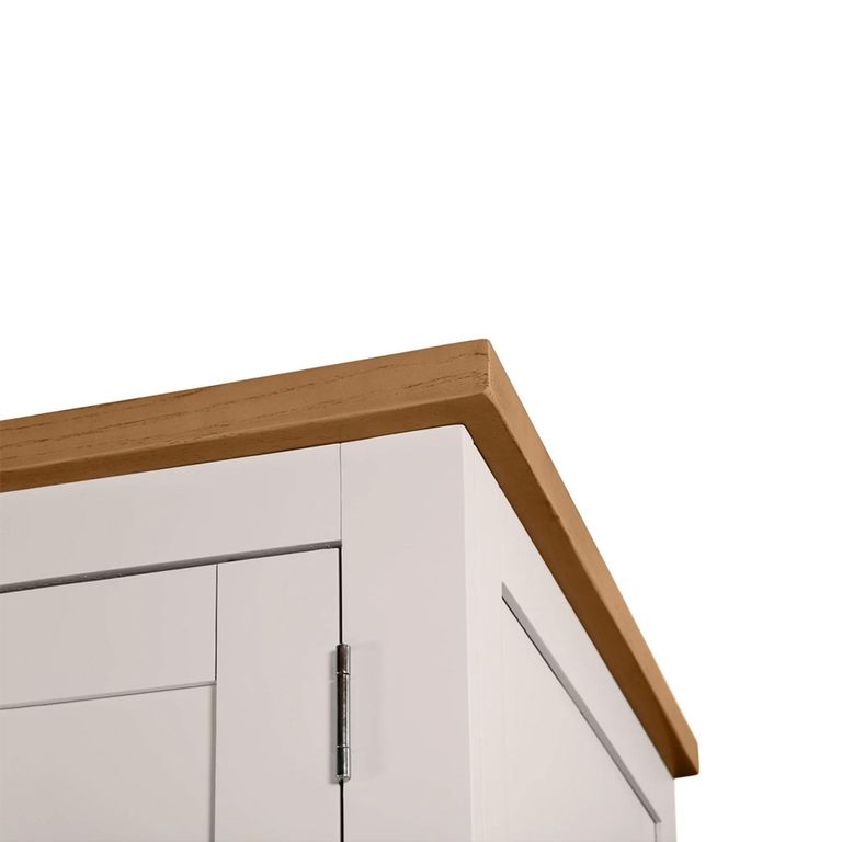 Richmond Double Wardrobe - 2 Door - 1 Drawer - Grey