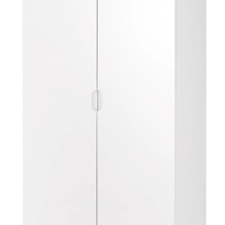 Manhattan Wardrobe - 2 Door - White Gloss