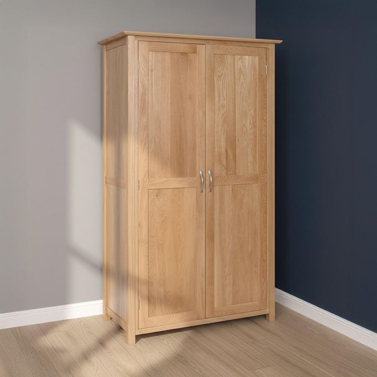 Nimbus Wardrobe - 2 Door - Oak