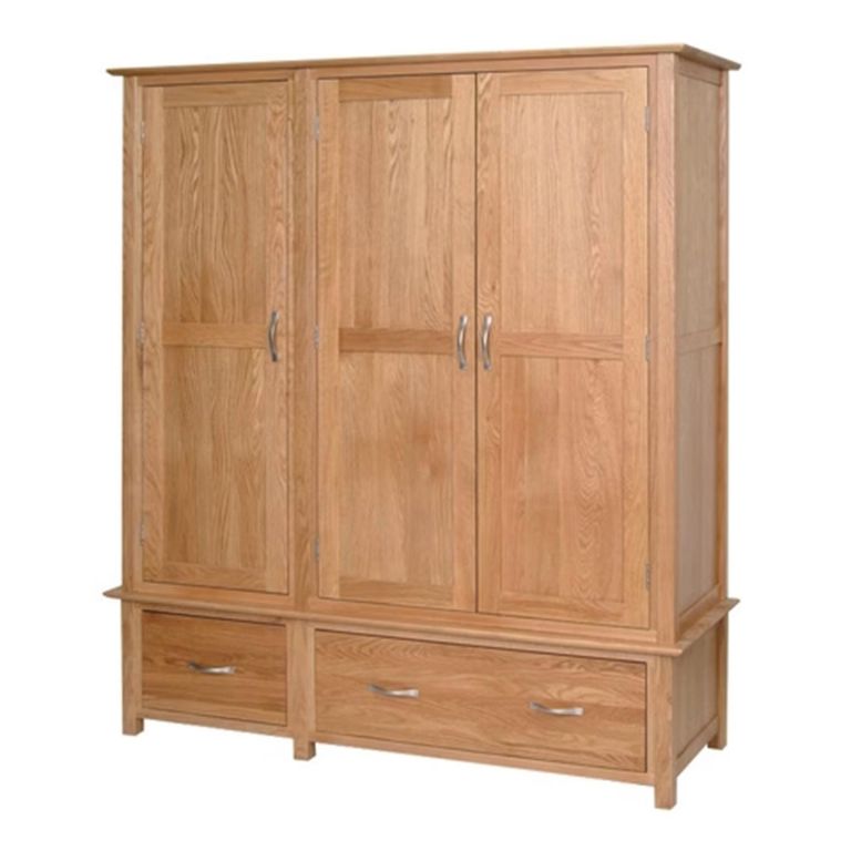 Nimbus Wardrobe - 3 Door - Oak