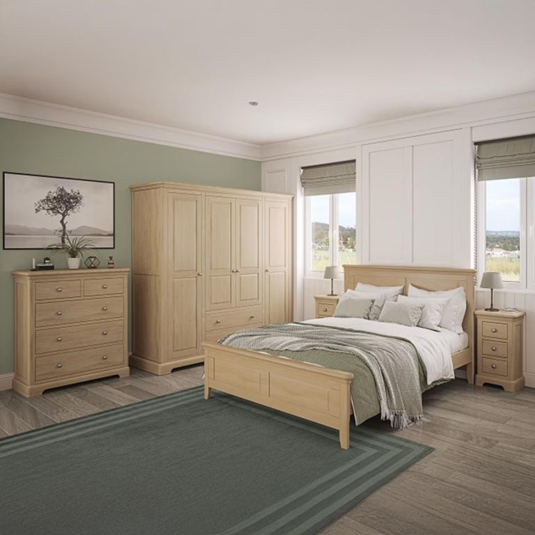 Cromwell Wardrobe - 3 Door - Oak