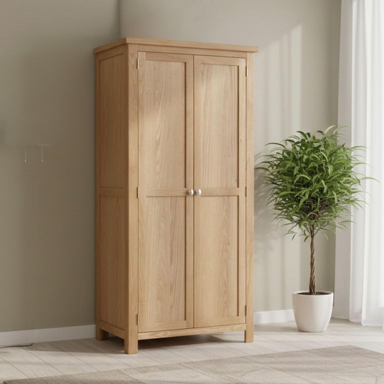Appleby Wardrobe - 2 Door - Oak