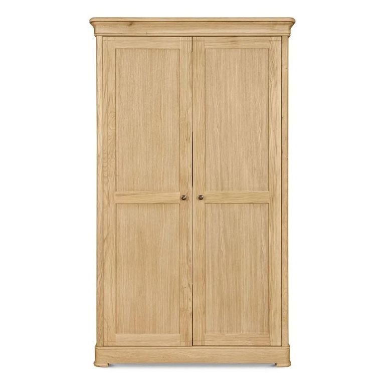Moreno Wardrobe - 2 Door - Oak